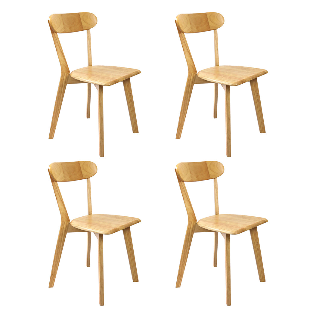 Levede 4x Dining Chairs Wooden Kitchen Chair-2006732733493153792