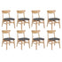Levede 8xDining Chairs Kitchen Chair Nature-2006732724836110336
