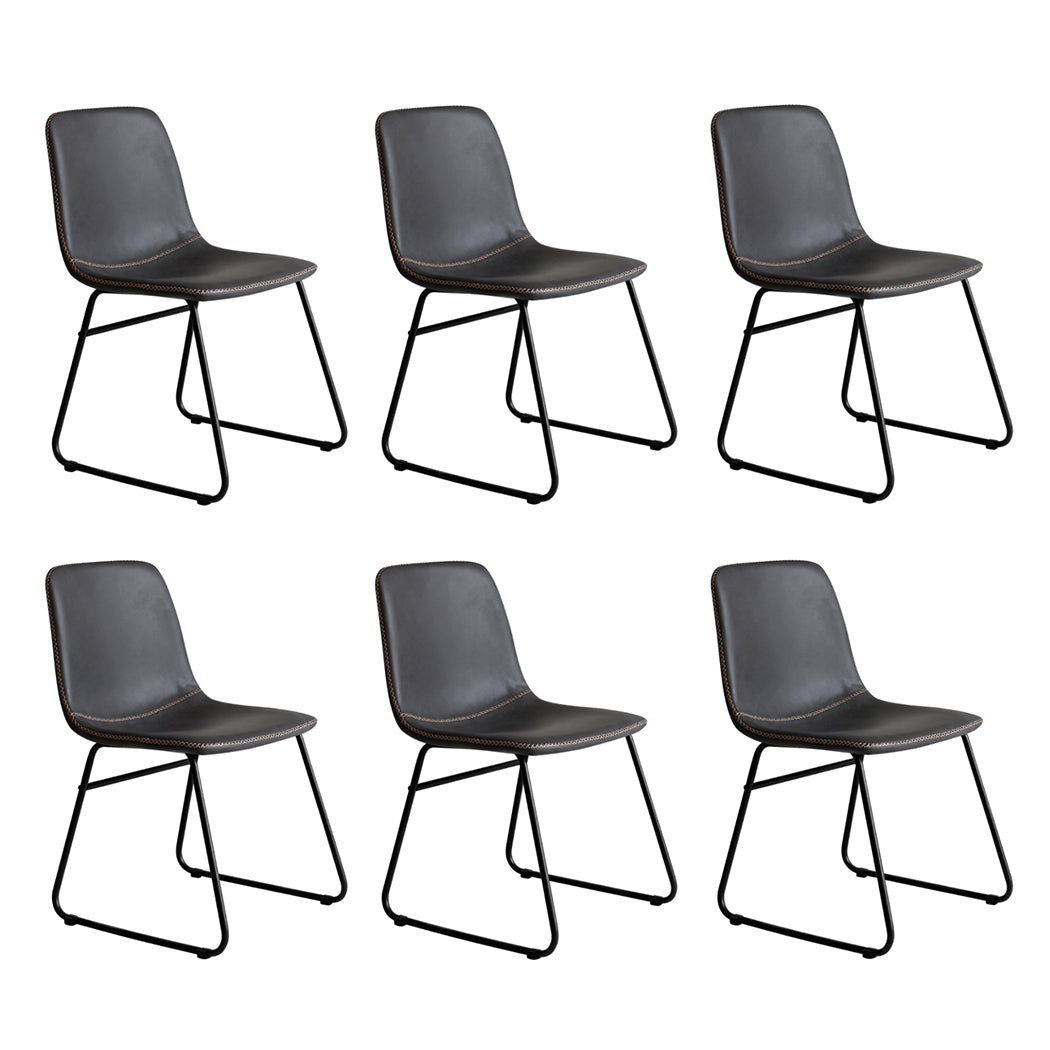 Levede 6x Dining Chairs Kitchen Table-1973193567425925120