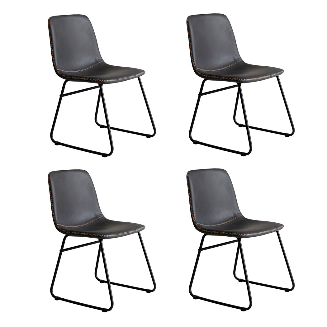 Levede 4x Dining Chairs Kitchen Table-1975420362665627648