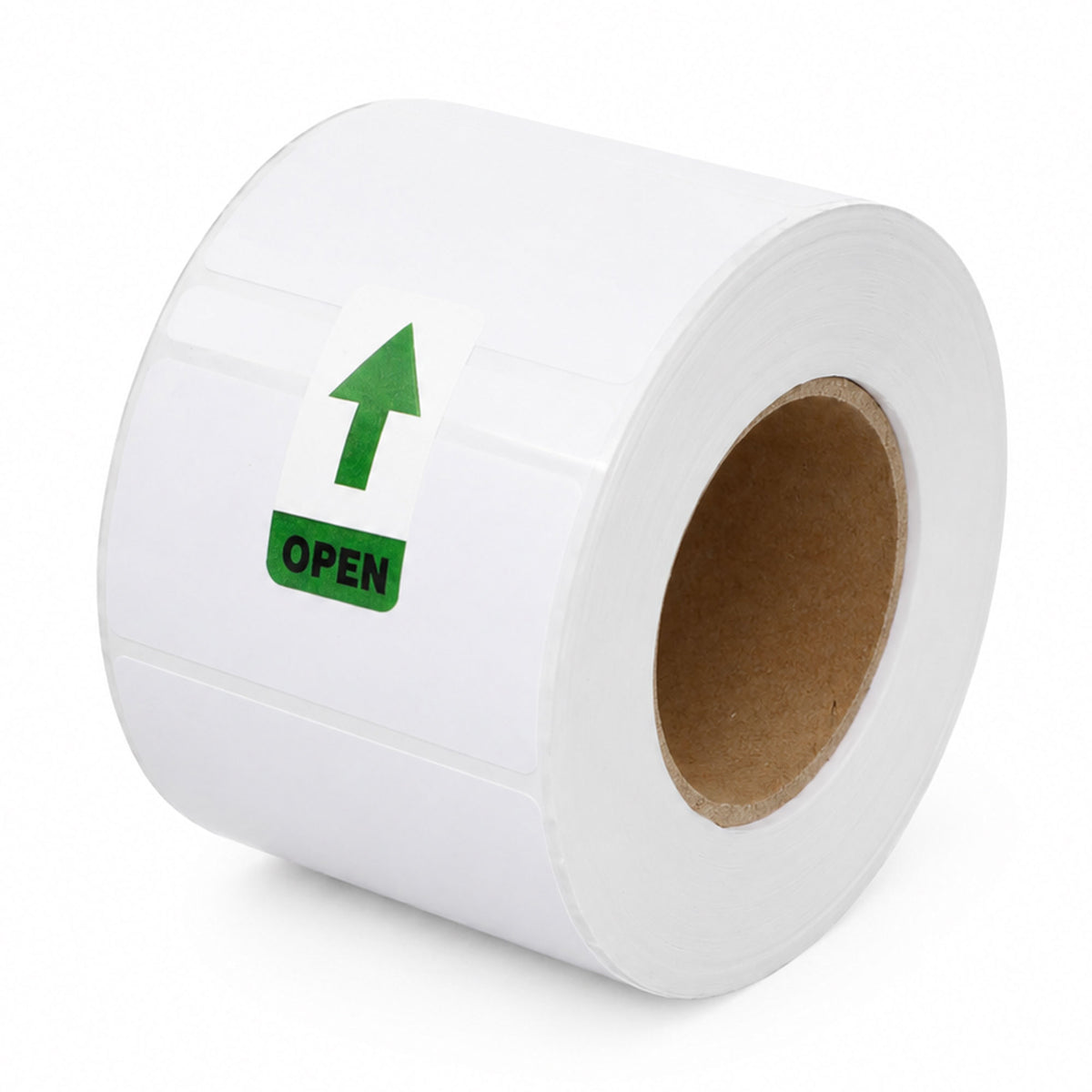 6 Roll 50mm X 28mm Perforated Direct Thermal Labels White - 1000 Labels per Roll-2100035023590789121