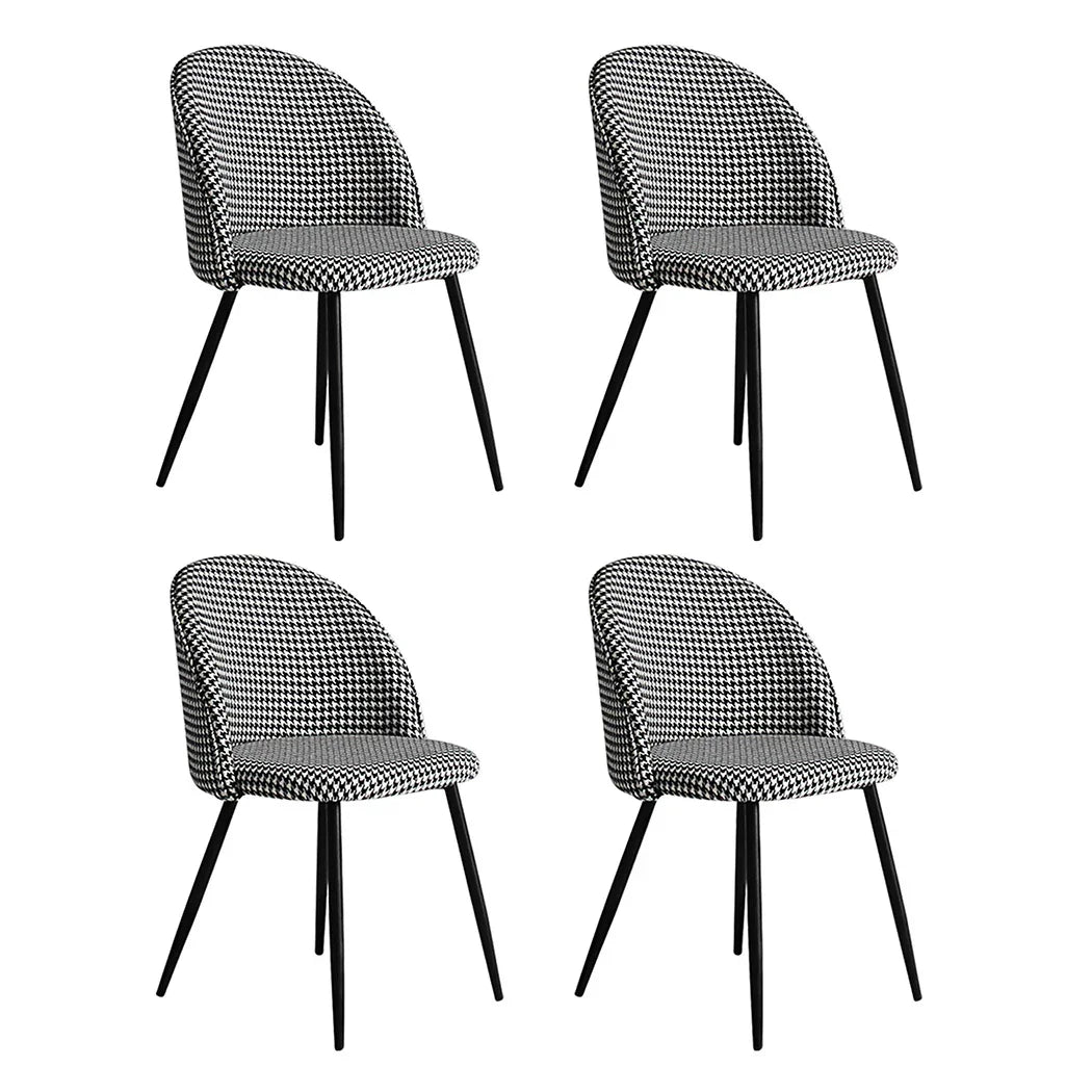 Levede 4x Dining Chairs Kitchen Cafe-2006732721266757632