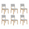 Levede Dining Chairs 6 Upholstered Kitchen Chair-2006732735825186816