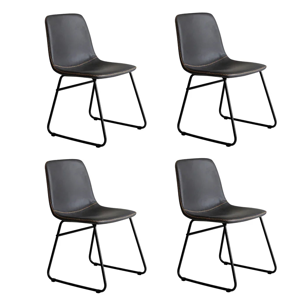 Levede 4x Dining Chairs Kitchen Table-2006732732427800576