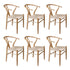 Levede 6x Dining Chairs Wooden Hans-2018816938473558016