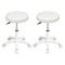 Levede 2x Rolling Bar Stool Swivel Salon SPA Chair Beige-2018816833955696640