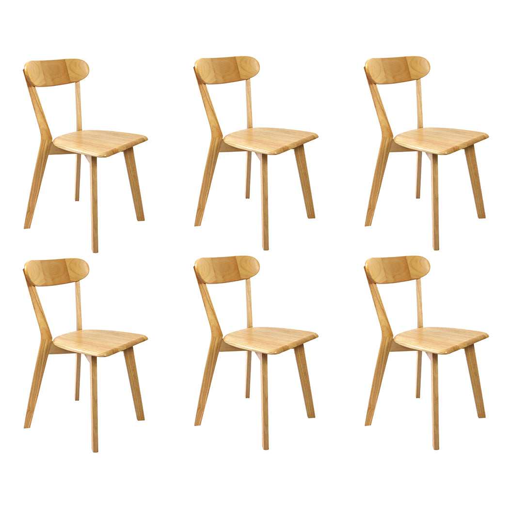 Levede 6x Dining Chairs Wooden Kitchen Chair-2006732733673508864