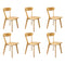 Levede 6x Dining Chairs Wooden Kitchen Chair-2006732733673508864