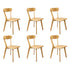 Levede 6x Dining Chairs Wooden Kitchen Chair-2006732733673508864