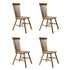 Levede 4x Dining Chairs Kitchen Windor Oak-2006732719664533504