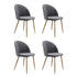 Levede 4x Dining Chairs Seat French Grey-1975420351563304960