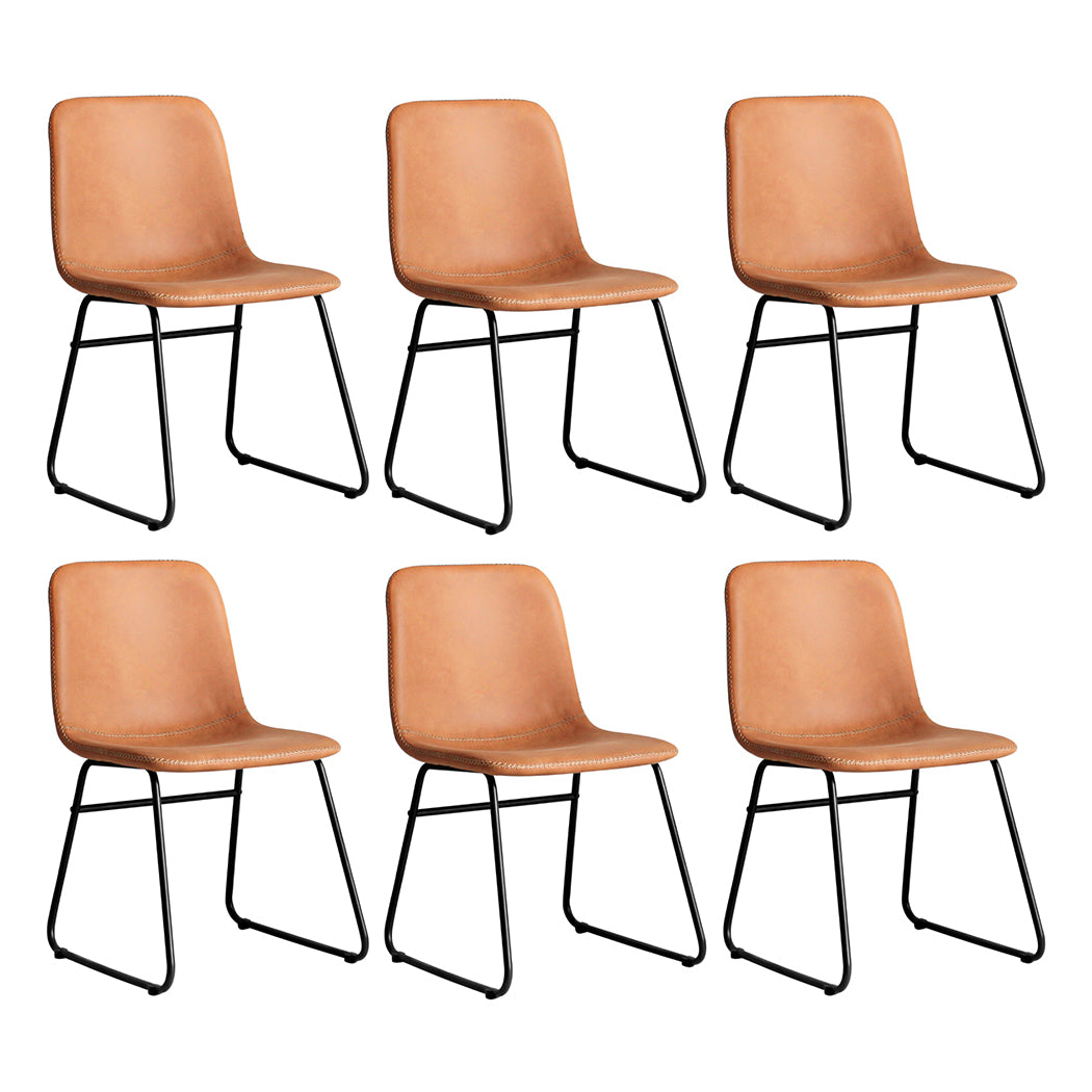 Levede 6x Dining Chairs Kitchen Table-1975420363030532096