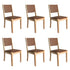 Levede Dining Chairs Accent Chair Lounge x6-1975420359440207872