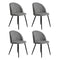 Levede 4x Dining Chairs Kitchen Cafe-2006732721266757632