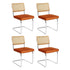 Levede 4xRattan Chair Dining Chairs-2029387213669797888