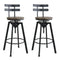 Levede 2x Bar Stool Industrial Adjustable-2006732717995200512