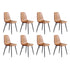 Levede 8x Dining Chairs Kitchen Eames-2006732724303433728