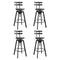 Levede 4x Bar Stool Industrial Adjustable-2006732718183944192
