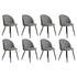 Levede 8x Dining Chairs Kitchen Cafe-2006732721614884864