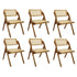 Levede 6X Foldable Rattan Dining Chairs-2006732727046508544