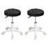 Levede 2x Rolling Bar Stool Swivel Salon SPA Chair Black-2018816822190673920