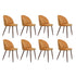 Levede 8x Dining Chairs Seat French-2065254642857676800
