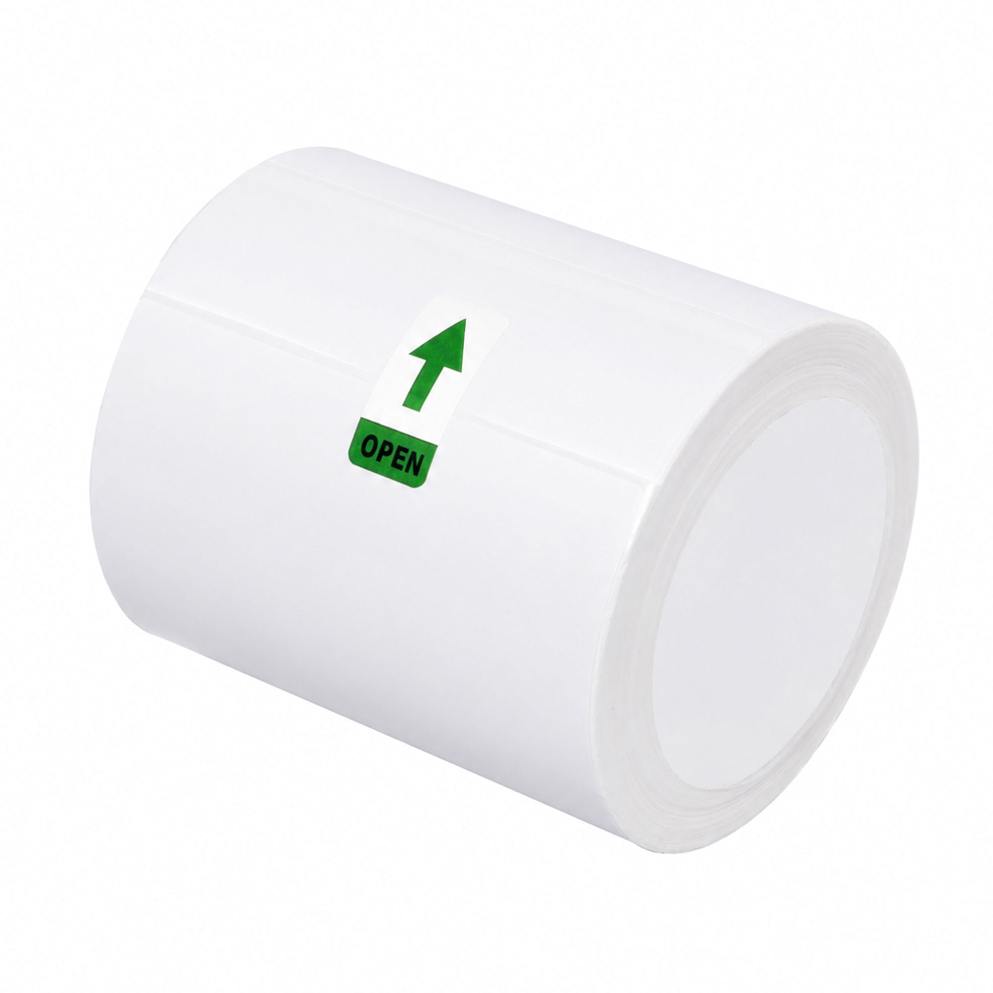 3 Roll 100mm X 80mm Perforated Direct Thermal Labels White - 500 Labels per Roll-2100035023255244800
