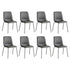 Levede Stackable Dining Chairs Kitchen Grey Set of 8-2006732727608545280