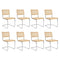 Levede 8x Rattan Chair Dining Chairs-2006732732247445504