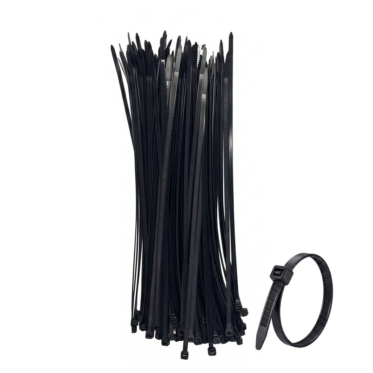 Cable Zip Tie Black 2.5mmx200mm 1000pcs-2100035016179453953
