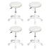 Levede 4x Rolling Bar Stool Swivel Salon SPA Chair Beige-1973194181862100992