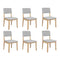 Levede Dining Chairs 6 Upholstered Kitchen Chair-2029387211492954112