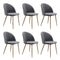 Levede 6x Dining Chairs Seat French Grey-1975420351747854336