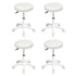 Levede 4x Rolling Bar Stool Swivel Salon SPA Chair Beige-2029387306187755520