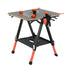 Portable Folding Work Table 454kg Adjustable Workbench