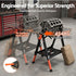 Portable Folding Work Table 454kg Adjustable Workbench