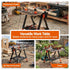 Portable Folding Work Table 454kg Adjustable Workbench