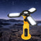 Giantz Work Light Rechargeable USB Cordless LED Lamp Hook Rotation Folding