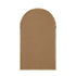 Arched Wall Mirrors 86x50cm Wooden Set of 2