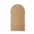 Oikiture Window Mirror Arched Wall Mirror 76x51cm Black