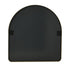 Oikiture 2 Pack Arched Wall Mirrors 85x80cm Gold Aluminium Frame Vanity Bathroom