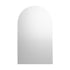 Arched Wall Mirrors 86x50cm Frameless