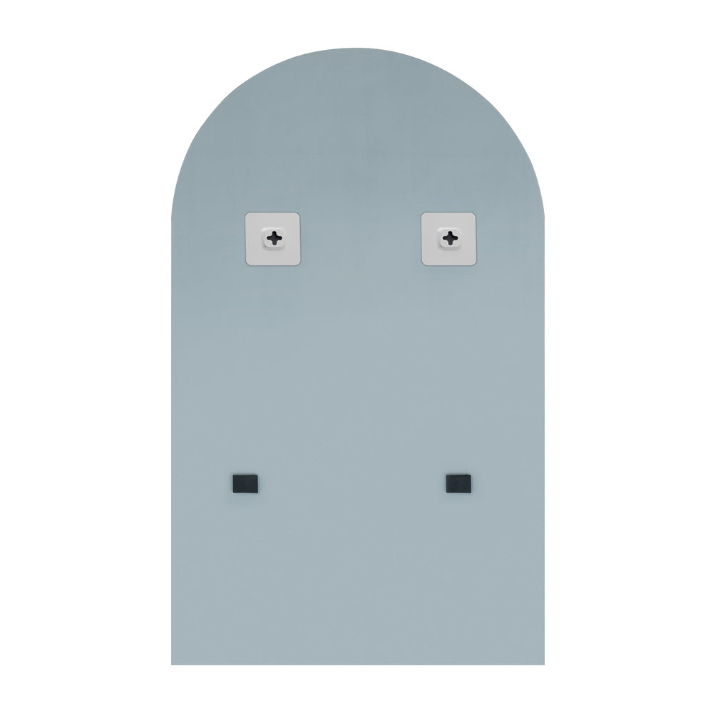 Arched Wall Mirrors 86x50cm Frameless