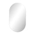 Oikiture Wall Mirror Oval Frameless 84x50cm