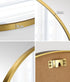 Oikiture Wall Mirror Round 70cm Gold