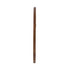Oikiture 2 Pack Round Wall Mirrors 70cm Walnut Wide Wooden Frame Circle Decor