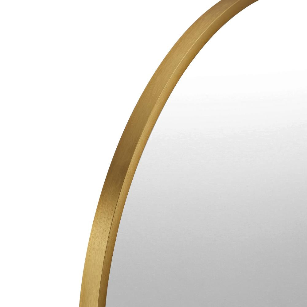 Wall Mirrors Oval Gold 84x50cm