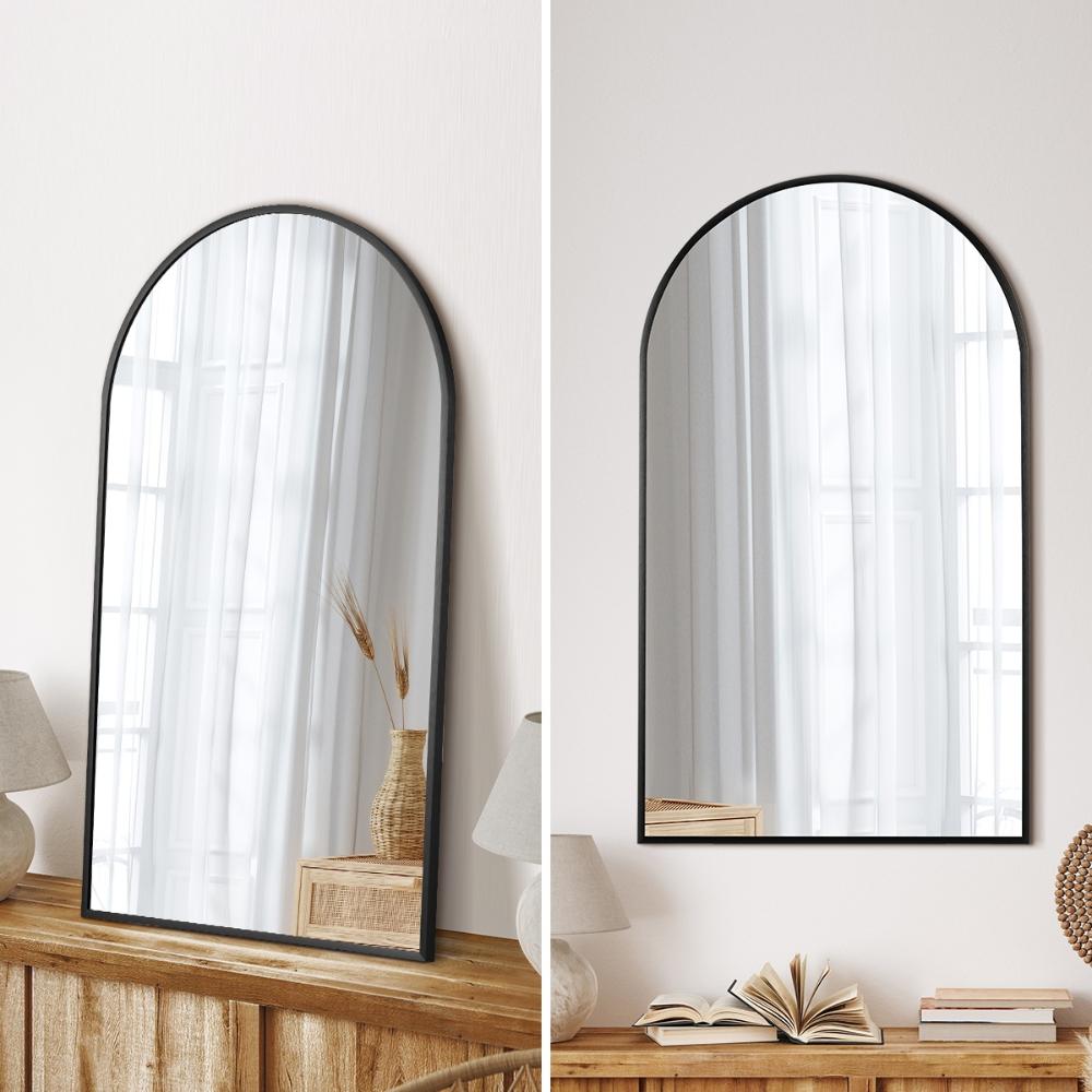 Wall Mirrors Oval Frameless 84x50cm