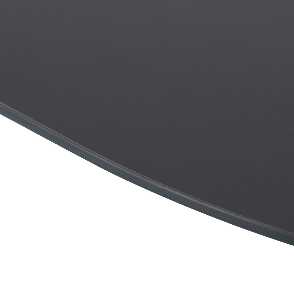 Wall Mirrors Oval Frameless Mirror 84x50cm Set of 2