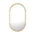 Wall Mirrors Oval Wooden 84x50cm